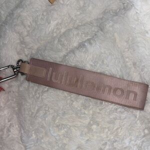lululemon athletica Blush Pink Key/Card Holder Wristlet